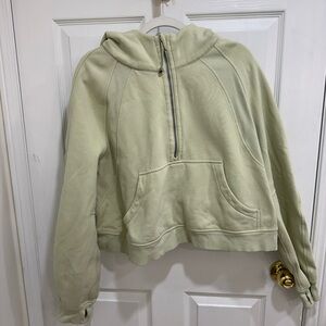 Lululemon cropped scuba hoodie